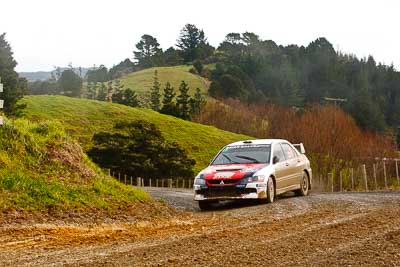 25;16-July-2011;25;APRC;Asia-Pacific-Rally-Championship;Chris-West;Erin-Kyle;International-Rally-Of-Whangarei;Mitsubishi-Lancer-Evolution-IX;NZ;New-Zealand;Northland;Rally;Whangarei;auto;garage;motorsport;racing;special-stage;telephoto