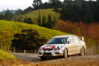 26;16-July-2011;26;APRC;Asia-Pacific-Rally-Championship;Dean-Summer;International-Rally-Of-Whangarei;Mitsubishi-Lancer-Evolution-IX;NZ;New-Zealand;Northland;Paul-Fallon;Rally;Whangarei;auto;garage;motorsport;racing;special-stage;telephoto