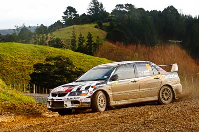 26;16-July-2011;26;APRC;Asia-Pacific-Rally-Championship;Dean-Summer;International-Rally-Of-Whangarei;Mitsubishi-Lancer-Evolution-IX;NZ;New-Zealand;Northland;Paul-Fallon;Rally;Whangarei;auto;garage;motorsport;racing;special-stage;telephoto