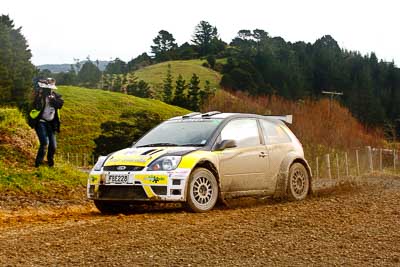 30;16-July-2011;30;APRC;Asia-Pacific-Rally-Championship;Bruce-McKenzie;Dave-Strong;Ford-Fiesta-S2000;International-Rally-Of-Whangarei;NZ;New-Zealand;Northland;Rally;Whangarei;auto;garage;motorsport;racing;special-stage;telephoto