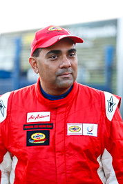 16-July-2011;APRC;Asia-Pacific-Rally-Championship;International-Rally-Of-Whangarei;Jagdev-Singh;NZ;New-Zealand;Northland;Rally;Whangarei;auto;garage;motorsport;portrait;racing;service-park;telephoto