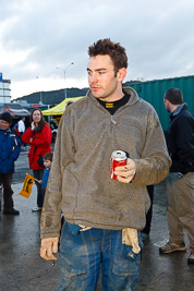 16-July-2011;APRC;Asia-Pacific-Rally-Championship;International-Rally-Of-Whangarei;NZ;Nathan-Quinn;New-Zealand;Northland;Rally;Whangarei;auto;garage;motorsport;portrait;racing;service-park;wide-angle