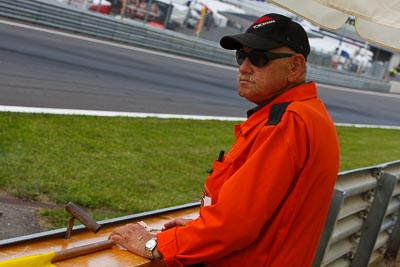 12-August-2011;ADAC-Masters;Austria;Red-Bull-Ring;Spielberg;Styria;atmosphere;auto;circuit;marshal;motorsport;racing;telephoto;track;Österreich