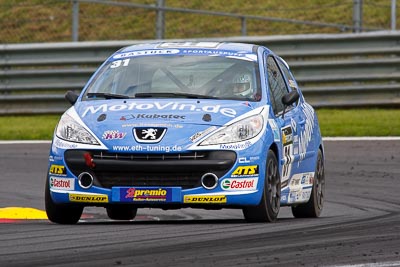 31;12-August-2011;31;ADAC-Masters;Austria;Guido-Thierfelder;MSC-Wahlscheid;Peugeot-207-Sport;Red-Bull-Ring;Spielberg;Styria;auto;circuit;motorsport;racing;super-telephoto;track;Österreich