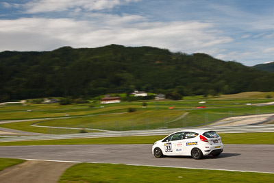 33;12-August-2011;33;ADAC-Masters;Austria;Ford-Fiesta;Red-Bull-Ring;Spielberg;Styria;Ulrike-Krafft;auto;circuit;motorsport;racing;track;wide-angle;Österreich