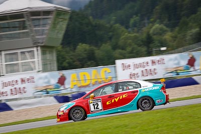 12;12;13-August-2011;ADAC-Masters;Austria;Honda-Civic-FD;Peter-Rikli;Red-Bull-Ring;Rikli-Motorsport;Spielberg;Styria;auto;circuit;motorsport;racing;telephoto;track;Österreich