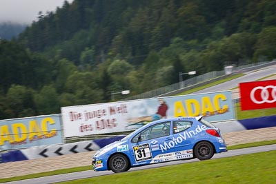 31;13-August-2011;31;ADAC-Masters;Austria;Guido-Thierfelder;MSC-Wahlscheid;Peugeot-207-Sport;Red-Bull-Ring;Spielberg;Styria;auto;circuit;motorsport;racing;telephoto;track;Österreich