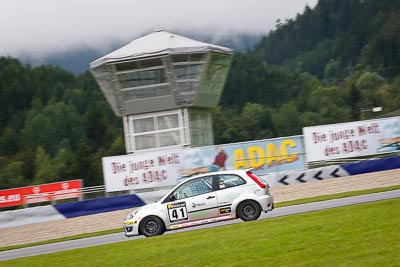 41;13-August-2011;ADAC-Masters;Austria;Ford-Fiesta-ST;Nils-Mierschke;Red-Bull-Ring;Spielberg;Styria;auto;circuit;motorsport;racing;telephoto;track;Österreich