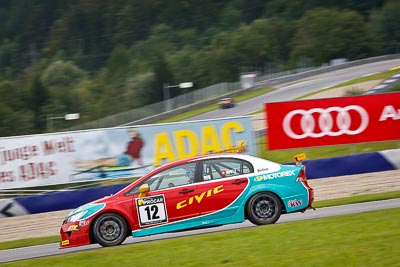 12;12;13-August-2011;ADAC-Masters;Austria;Honda-Civic-FD;Peter-Rikli;Red-Bull-Ring;Rikli-Motorsport;Spielberg;Styria;auto;circuit;motorsport;racing;telephoto;track;Österreich