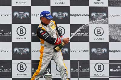 13-August-2011;ADAC-GT-Masters;ADAC-Masters;Austria;Grand-Tourer;Oliver-Mayer;Red-Bull-Ring;Spielberg;Styria;atmosphere;auto;celebration;champagne;circuit;motorsport;podium;racing;super-telephoto;track;Österreich