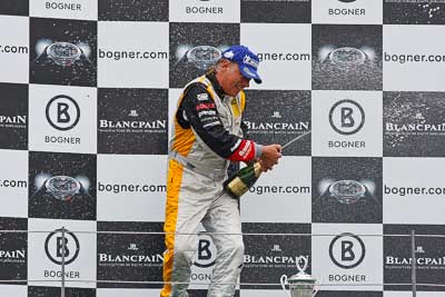 13-August-2011;ADAC-GT-Masters;ADAC-Masters;Austria;Grand-Tourer;Oliver-Mayer;Red-Bull-Ring;Spielberg;Styria;atmosphere;auto;celebration;champagne;circuit;motorsport;podium;racing;super-telephoto;track;Österreich