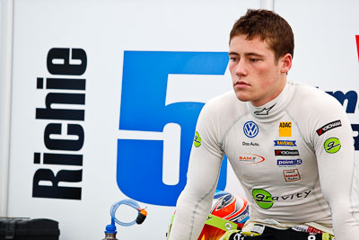 14-August-2011;ADAC-Masters;ATS-Formel-3-Cup;Austria;Formula-3;Open-Wheeler;Red-Bull-Ring;Richie-Stanaway;Spielberg;Styria;atmosphere;auto;circuit;garage;motorsport;paddock;portrait;racing;team;telephoto;track;Österreich