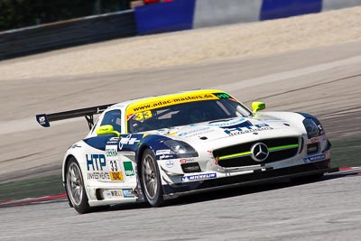 33;14-August-2011;33;ADAC-GT-Masters;ADAC-Masters;Andreas-Wirth;Austria;Christiaan-Frankenhout;Grand-Tourer;HEICO-Motorsport;Mercedes‒Benz-SLS-AMG-GT3;Red-Bull-Ring;Spielberg;Styria;auto;circuit;motorsport;racing;super-telephoto;track;Österreich