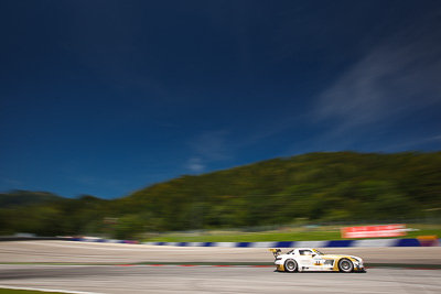 32;14-August-2011;ADAC-GT-Masters;ADAC-Masters;Austria;Dominik-Baumann;Grand-Tourer;HEICO-Motorsport;Harald-Proczyk;Mercedes‒Benz-SLS-AMG-GT3;Red-Bull-Ring;Spielberg;Styria;auto;circuit;motorsport;racing;track;wide-angle;Österreich