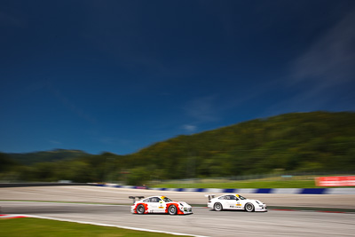 15;55;14-August-2011;55;ADAC-GT-Masters;ADAC-Masters;Austria;Daniel-Dobitsch;Dietmar-Haggenmüller;FACH-AUTO-TECH;Grand-Tourer;Heiner-Wackerbauer;Herberth-Motorsport;Porsche-911-GT3-Cup-S-997;Porsche-911-GT3-R-997;Red-Bull-Ring;Spielberg;Styria;Swen-Dolenc;auto;circuit;motorsport;racing;track;wide-angle;Österreich