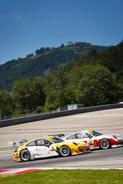 9;14-August-2011;9;ADAC-GT-Masters;ADAC-Masters;Austria;Grand-Tourer;Porsche-911-GT3-R-997;Red-Bull-Ring;Roland-Asch;Spielberg;Styria;Wolfgang-Hageleit;a‒workx-FROGREEN;auto;circuit;motorsport;racing;telephoto;track;Österreich