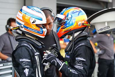 19-August-2011;Automotodróm;Brice-Bosi;Dominik-Baumann;Dunajska-Streda;Dunajská-Streda;FIA-GT3-European-Championship;HEICO-Motorsport;Orechova-Poton;Orechová-Potôň;Slovak-Republic;Slovakia;Slovakia-Ring;Slovensko;atmosphere;auto;motorsport;pitlane;portrait;racing;telephoto