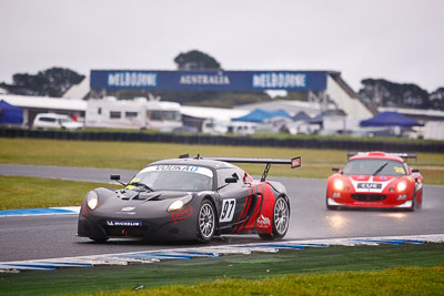 97;26-November-2011;Angelo-Lazaris;Australia;Barton-Mawer;Island-Magic;Lotus-Exige-GT3;Melbourne;PIARC;Phillip-Island;Production-Sports-Cars;VIC;Victoria;auto;motorsport;racing;telephoto