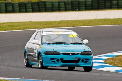 86;27-November-2011;86;Australia;David-Runkel;Island-Magic;Melbourne;PIARC;Phillip-Island;Proton-Satria-GTI;Sports-Sedans;VIC;Victoria;auto;motorsport;racing;super-telephoto