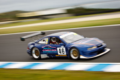 46;27-November-2011;Australia;David-McGinniss;Holden-Calibra;Island-Magic;Melbourne;PIARC;Phillip-Island;Sports-Sedans;VIC;Victoria;auto;motion-blur;motorsport;racing;speed;telephoto