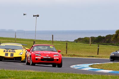 90;27-November-2011;Australia;Island-Magic;Mazda-MX‒5;Mazda-MX5;Mazda-Miata;Melbourne;PIARC;Phillip-Island;Production-Sports-Cars;Russell-Bayley;VIC;Victoria;auto;motorsport;racing;super-telephoto