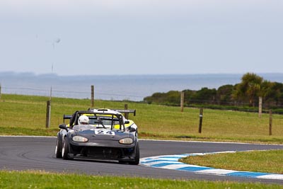 24;24;27-November-2011;Australia;Brian-Ferrabee;David-Barram;Island-Magic;Mazda-MX‒5;Mazda-MX5;Mazda-Miata;Melbourne;PIARC;Phillip-Island;Production-Sports-Cars;VIC;Victoria;auto;motorsport;racing;super-telephoto