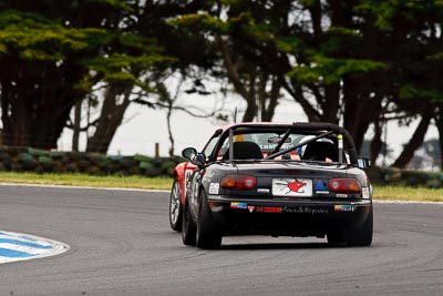 47;27-November-2011;Australia;Corey-Stevens;Geoff-Marsh;Island-Magic;Mazda-MX‒5;Mazda-MX5;Mazda-Miata;Melbourne;PIARC;Phillip-Island;Production-Sports-Cars;VIC;Victoria;auto;motorsport;racing;super-telephoto