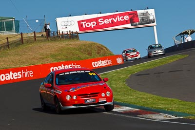 99;24-February-2012;Australia;Bathurst;Bathurst-12-Hour;Ford-Falcon-AU;Michael-Sciorio;Mt-Panorama;NSW;New-South-Wales;Saloon-Cars;auto;endurance;motorsport;racing;telephoto