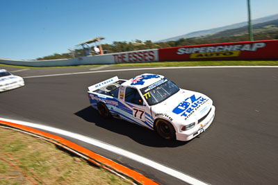 77;24-February-2012;77;Australia;Bathurst;Bathurst-12-Hour;Chevrolet-Silverado;Michael-Coulter;Mt-Panorama;NSW;New-South-Wales;Sports-Sedans;auto;endurance;motorsport;racing;wide-angle