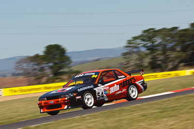 54;24-February-2012;54;Australia;Bathurst;Bathurst-12-Hour;Improved-Production;Mt-Panorama;NSW;New-South-Wales;Nissan-Silvia-S13;Robert-Thompson;auto;endurance;motion-blur;motorsport;racing;telephoto