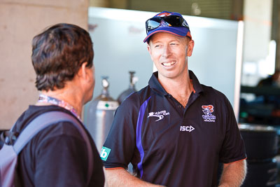 24-February-2012;Australia;Bathurst;Bathurst-12-Hour;Hunter-Sports-Group;Mt-Panorama;NSW;New-South-Wales;Steven-Richards;Tinkler-Motorsports;atmosphere;auto;endurance;motorsport;paddock;pitlane;portrait;racing;telephoto