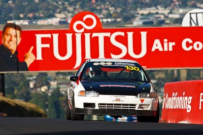 130;24-February-2012;Australia;Bathurst;Bathurst-12-Hour;Graham-Bohm;Honda-Civic;Improved-Production;Mt-Panorama;NSW;New-South-Wales;auto;endurance;motorsport;racing;super-telephoto