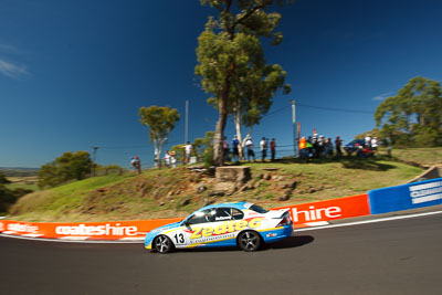 13;13;25-February-2012;Australia;Bathurst;Bathurst-12-Hour;Ford-Falcon-AU;John-McClevety;Mt-Panorama;NSW;New-South-Wales;Saloon-Cars;auto;endurance;motorsport;racing;wide-angle