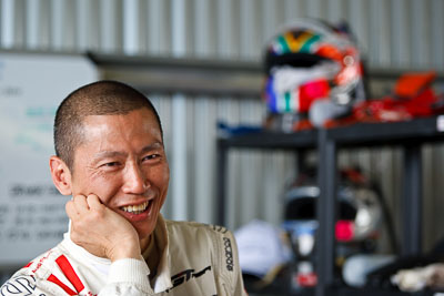 25-February-2012;Australia;Bathurst;Bathurst-12-Hour;Frank-Yu;Mt-Panorama;NSW;New-South-Wales;United-Autosports;atmosphere;auto;endurance;motorsport;paddock;pitlane;portrait;racing;telephoto