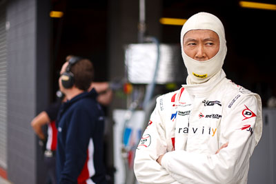 25-February-2012;50mm;Australia;Bathurst;Bathurst-12-Hour;Frank-Yu;Mt-Panorama;NSW;New-South-Wales;United-Autosports;atmosphere;auto;endurance;motorsport;paddock;pitlane;portrait;racing