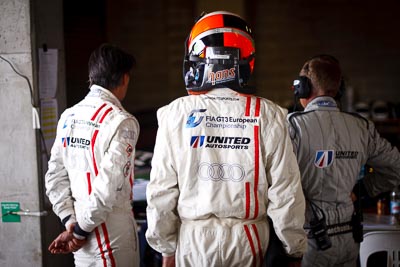 25-February-2012;50mm;Australia;Bathurst;Bathurst-12-Hour;Mark-Patterson;Mt-Panorama;NSW;New-South-Wales;United-Autosports;atmosphere;auto;endurance;motorsport;paddock;pitlane;portrait;racing