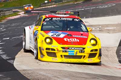 28;17-May-2012;24-Hour;Christopher-Brück;Deutschland;Frikadelli-Racing;Germany;Green-Hell;Grüne-Hölle;Karussell;Klaus-Abbelen;Nuerburg;Nuerburgring;Nurburg;Nurburgring;Nürburg;Nürburgring;Patrick-Huismann;Porsche-911-GT3-R-997;Porsche-997-GT3-R;Rhineland‒Palatinate;Sabine-Schmitz;Timbuli-Racing;auto;endurance;motorsport;racing;telephoto