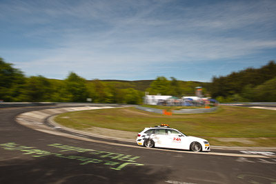 17-May-2012;24-Hour;Audi;Deutschland;Germany;Green-Hell;Grüne-Hölle;Karussell;Nuerburg;Nuerburgring;Nurburg;Nurburgring;Nürburg;Nürburgring;Rhineland‒Palatinate;Safety-Car;atmosphere;auto;circuit;clouds;endurance;landscape;motion-blur;motorsport;officials;racing;scenery;sky;track;wide-angle