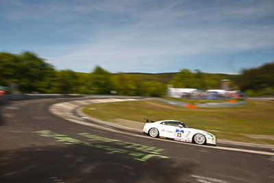 23;17-May-2012;23;24-Hour;Deutschland;Germany;Green-Hell;Grüne-Hölle;Karussell;Kazuki-Hoshino;Michael-Krumm;Nissan-GT‒R;Nuerburg;Nuerburgring;Nurburg;Nurburgring;Nürburg;Nürburgring;Rhineland‒Palatinate;Team-Nissan-GT‒R;Tetsuya-Tanaka;Toshio-Suzuki;auto;clouds;endurance;motion-blur;motorsport;racing;sky;wide-angle