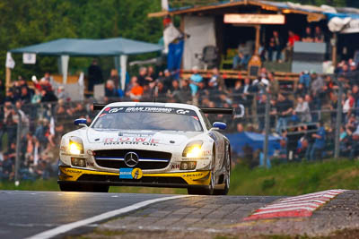 22;19-May-2012;22;24-Hour;Alexander-Roloff;Brunnchen;Brünnchen;Deutschland;Germany;Green-Hell;Grüne-Hölle;Jan-Seyffarth;Klaus-Graf;Mercedes‒Benz-SLS-AMG-GT3;Nuerburg;Nuerburgring;Nurburg;Nurburgring;Nürburg;Nürburgring;ROWE-Racing;Rhineland‒Palatinate;Thomas-Jaeger;Thomas-Jäger;auto;endurance;motorsport;racing;super-telephoto