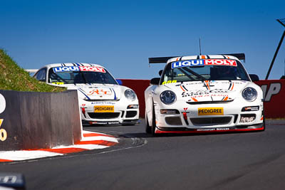 68;68;8-February-2013;Australia;Bathurst;Bathurst-12-Hour;Grand-Tourer;Jeff-Lowrey;Marcus-Mahy;Motorsport-Services;Mt-Panorama;NSW;New-South-Wales;Porsche-911-GT3-Cup-997;The-Esses;Todd-Murphy;auto;endurance;motorsport;racing;super-telephoto