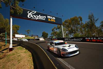 38;38;8-February-2013;Australia;Bathurst;Bathurst-12-Hour;Ginetta-G50-G4;Grand-Tourer;Mark-Griffiths;Mt-Panorama;NSW;New-South-Wales;The-Dipper;auto;endurance;motorsport;racing;sky;wide-angle