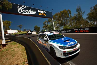 7;7;8-February-2013;Angus-Kennard;Australia;Bathurst;Bathurst-12-Hour;Dean-Herridge;Grand-Tourer;John-ODowd;Maximum-Motorsport;Mt-Panorama;NSW;New-South-Wales;Subaru-Impreza-WRX-STI;The-Dipper;auto;endurance;motorsport;racing;sky;wide-angle