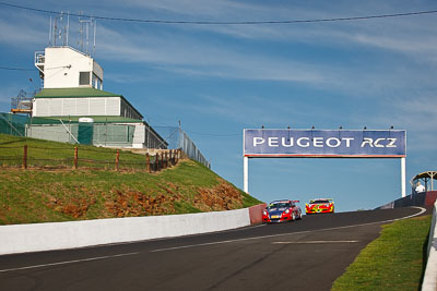 30;33;30;33;9-February-2013;Australia;Bathurst;Bathurst-12-Hour;Clearwater-Racing;Craig-Baird;Drew-Russell;Ferrari-458-Italia-GT3;Grand-Tourer;Hunter-Motorsports;Jonny-Reid;Matt-Griffin;Mok-Weng-Sun;Mt-Panorama;NSW;New-South-Wales;Porsche-911-GT3-Cup-997;Steven-Johnson;auto;clouds;endurance;motorsport;racing;sky;telephoto