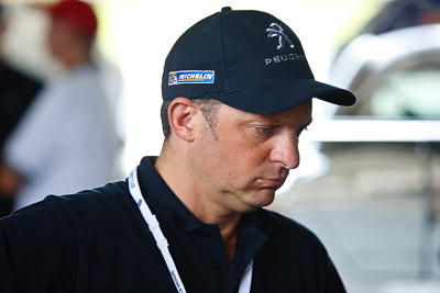 9-February-2013;Australia;Bathurst;Bathurst-12-Hour;Grand-Tourer;Mt-Panorama;NSW;New-South-Wales;Stephane-Caillet;Stéphane-Caillet;Team-Peugeot-RCZ;atmosphere;auto;endurance;motorsport;paddock;pitlane;portrait;racing;telephoto