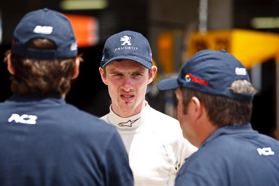 9-February-2013;Australia;Bathurst;Bathurst-12-Hour;Grand-Tourer;Julien-Rueflin;Mt-Panorama;NSW;New-South-Wales;Team-Peugeot-RCZ;atmosphere;auto;endurance;motorsport;paddock;pitlane;portrait;racing;telephoto