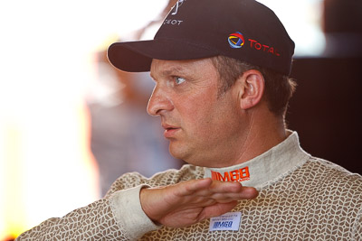 9-February-2013;Australia;Bathurst;Bathurst-12-Hour;Grand-Tourer;Mt-Panorama;NSW;New-South-Wales;Stephane-Caillet;Stéphane-Caillet;Team-Peugeot-RCZ;atmosphere;auto;endurance;motorsport;paddock;pitlane;portrait;racing;telephoto