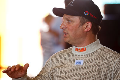 9-February-2013;Australia;Bathurst;Bathurst-12-Hour;Grand-Tourer;Mt-Panorama;NSW;New-South-Wales;Stephane-Caillet;Stéphane-Caillet;Team-Peugeot-RCZ;atmosphere;auto;endurance;motorsport;paddock;pitlane;portrait;racing;telephoto