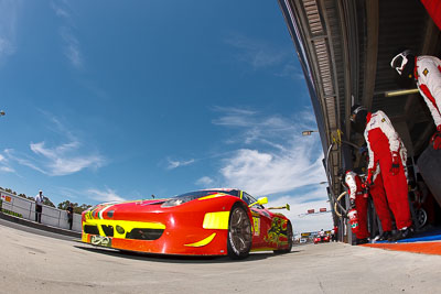 33;33;9-February-2013;Australia;Bathurst;Bathurst-12-Hour;Clearwater-Racing;Ferrari-458-Italia-GT3;Grand-Tourer;Mt-Panorama;NSW;New-South-Wales;atmosphere;auto;clouds;endurance;fisheye;motorsport;paddock;pitlane;racing;sky