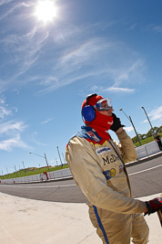 9-February-2013;Australia;Bathurst;Bathurst-12-Hour;Fire-Suit;Grand-Tourer;Grove-Group;Mt-Panorama;NSW;New-South-Wales;atmosphere;auto;clouds;endurance;fisheye;mechanic;motorsport;paddock;portrait;racing;sky;sun